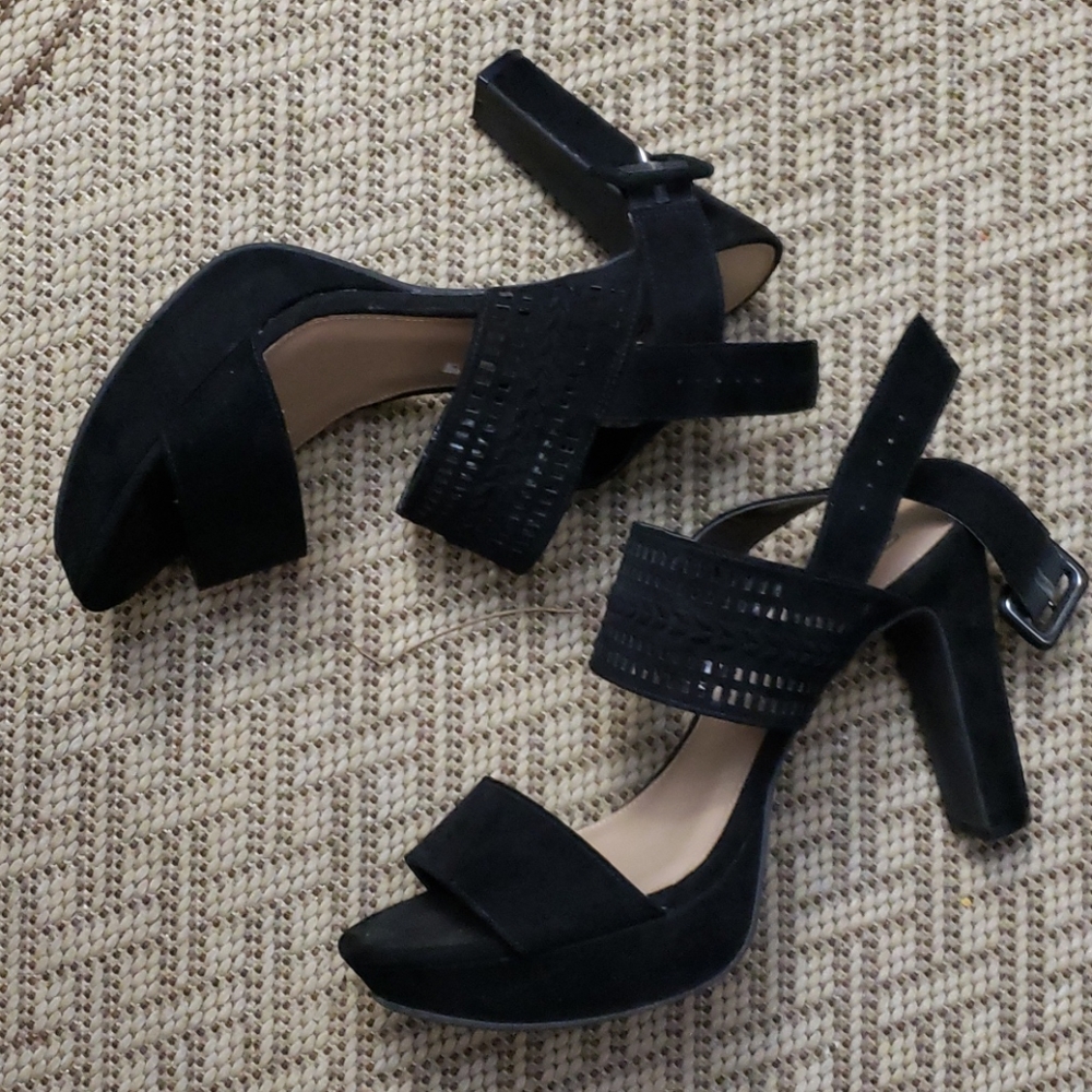 Black heels